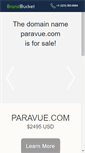 Mobile Screenshot of paravue.com